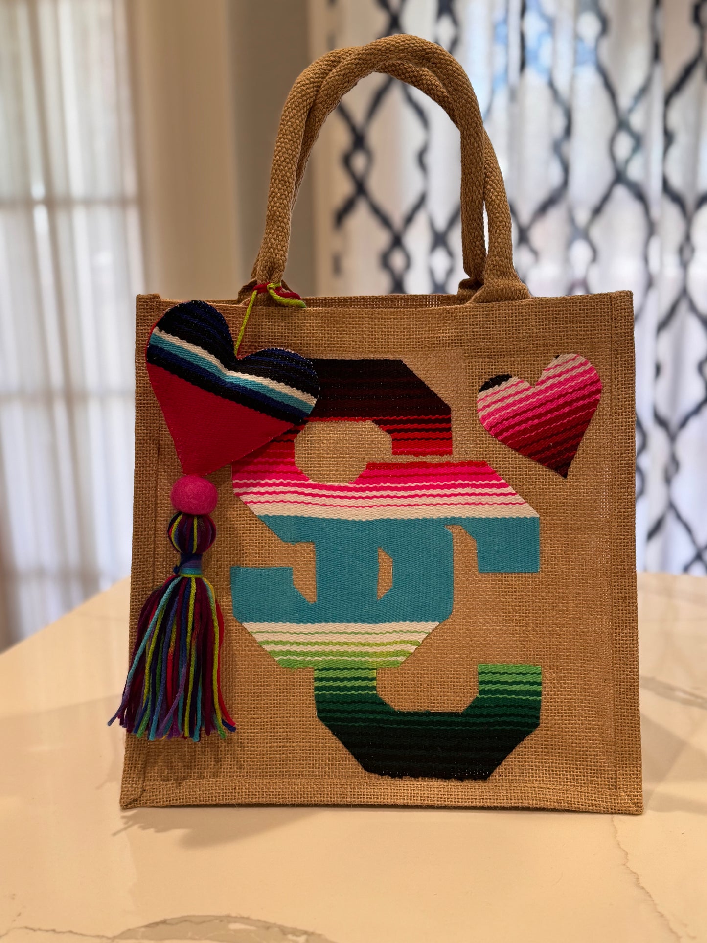 Santa Cruz serape bag