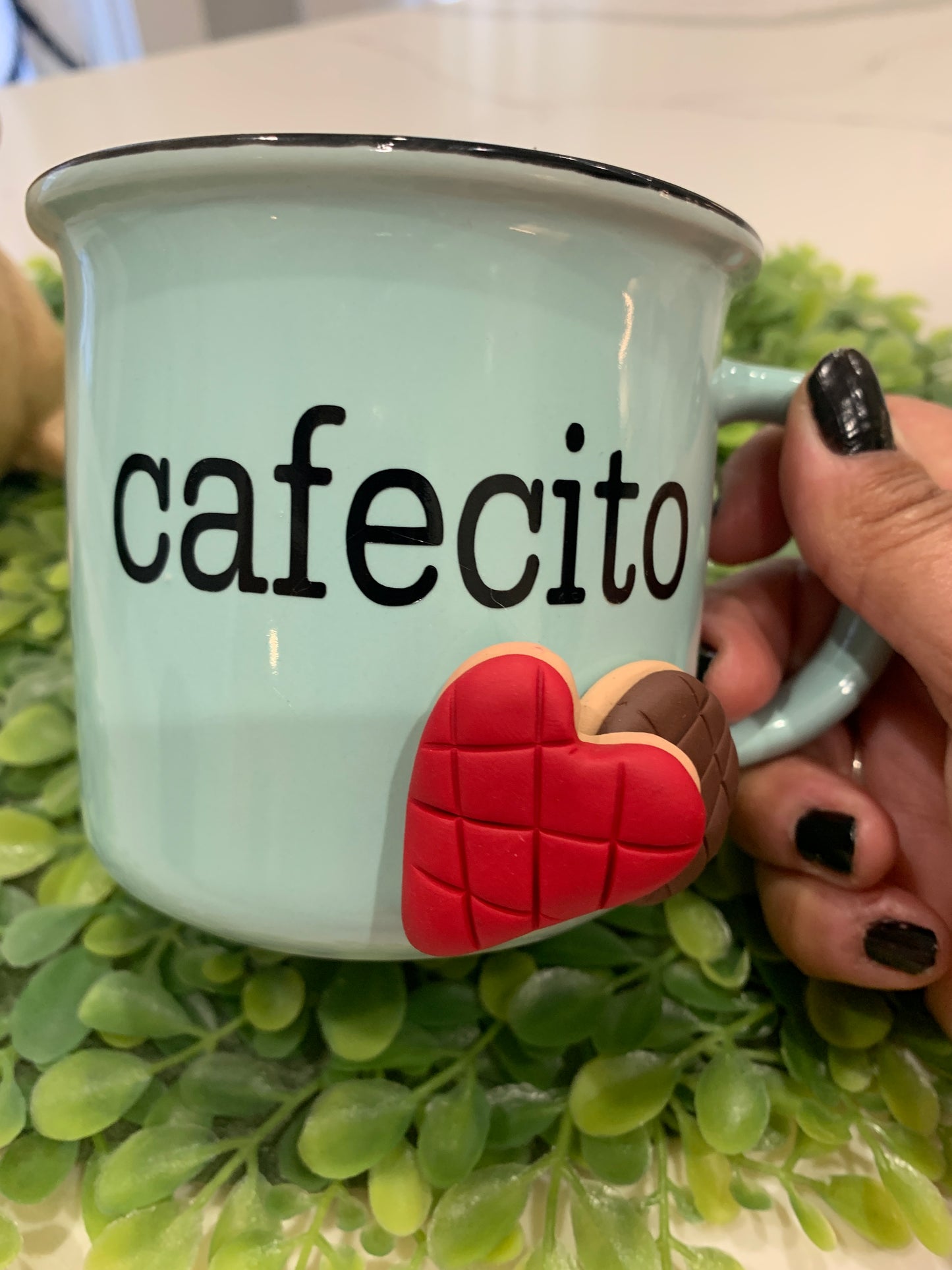 Cafecito Mug (Tiffany Blue)