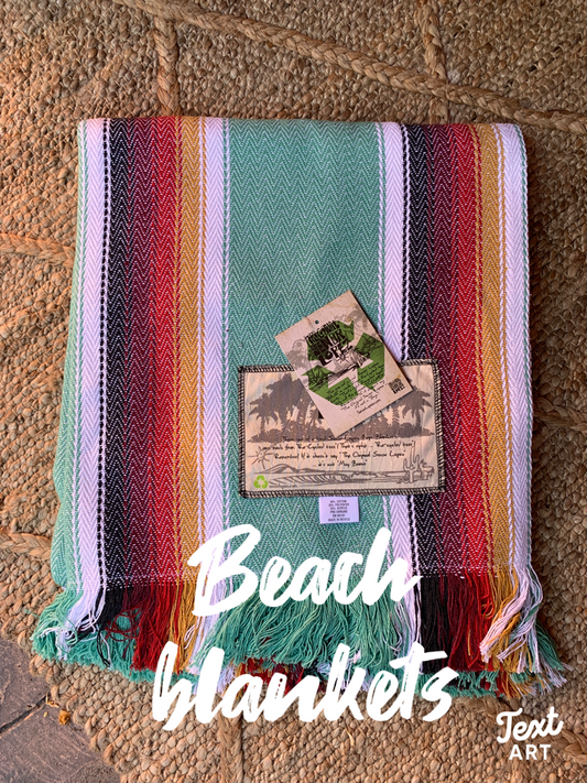 Señor Lopez Beach Blanket (Turquoise Sunset)