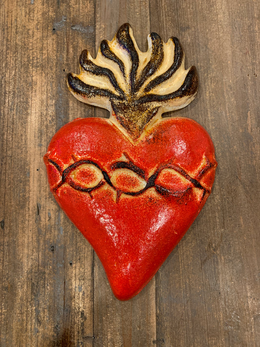 Ceramic sacred heart